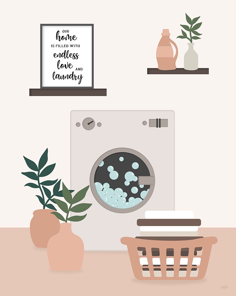 Laundry Room II art print by Natalie Carpentieri for $57.95 CAD