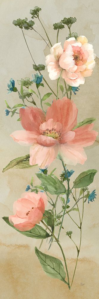 Floral Surprise II art print by Nan for $57.95 CAD