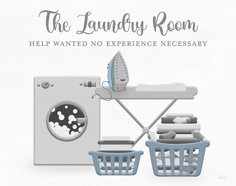 Laundry Wash Room art print by Natalie Carpentieri for $57.95 CAD