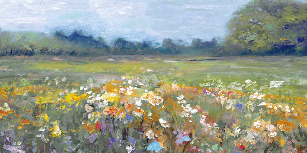 Countryside Meadow art print by Sally Swatland for $57.95 CAD