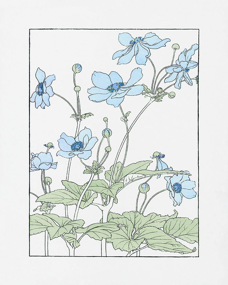 Vintage Summer Botanical I art print by CAD Designs for $57.95 CAD