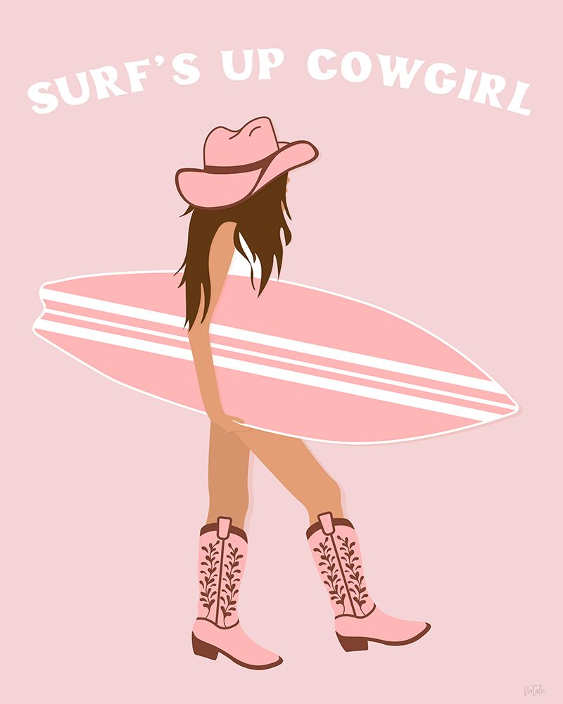 Coastal Cowgirl art print by Natalie Carpentieri for $57.95 CAD