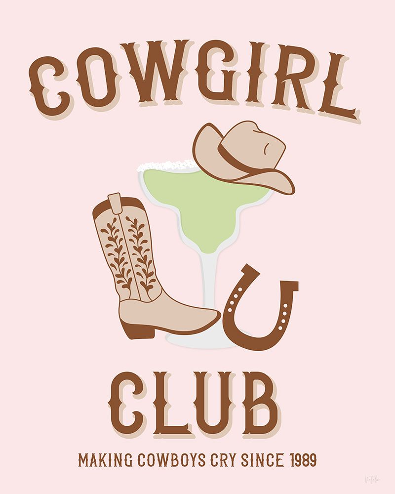 Cowgirl Club art print by Natalie Carpentieri for $57.95 CAD
