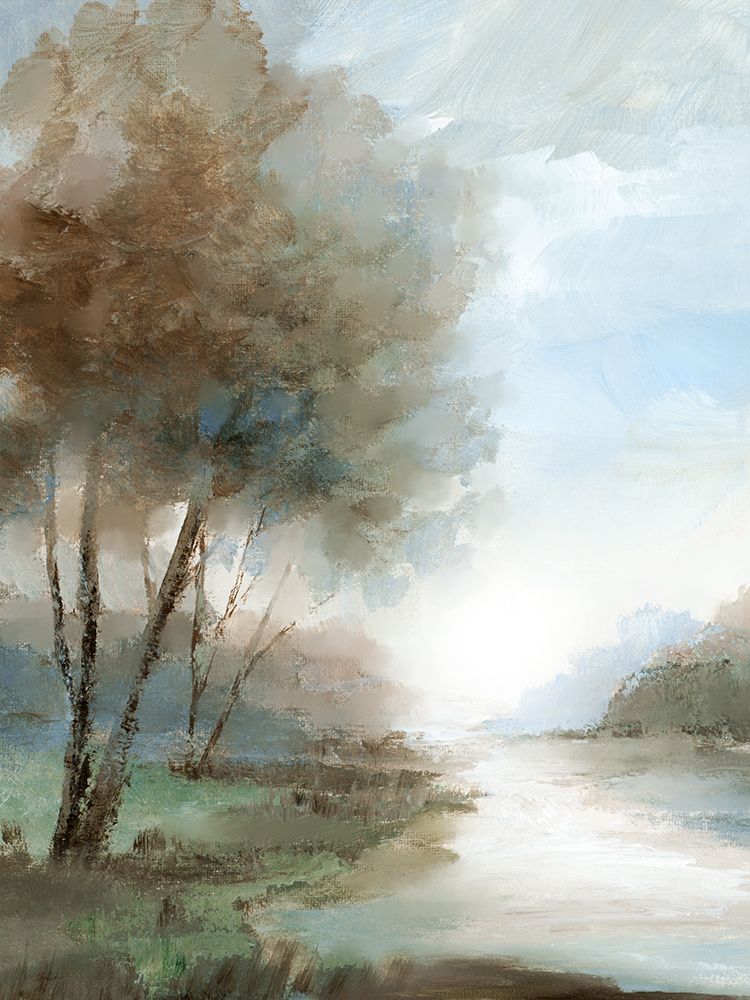 Peaceful River art print by Nan for $57.95 CAD