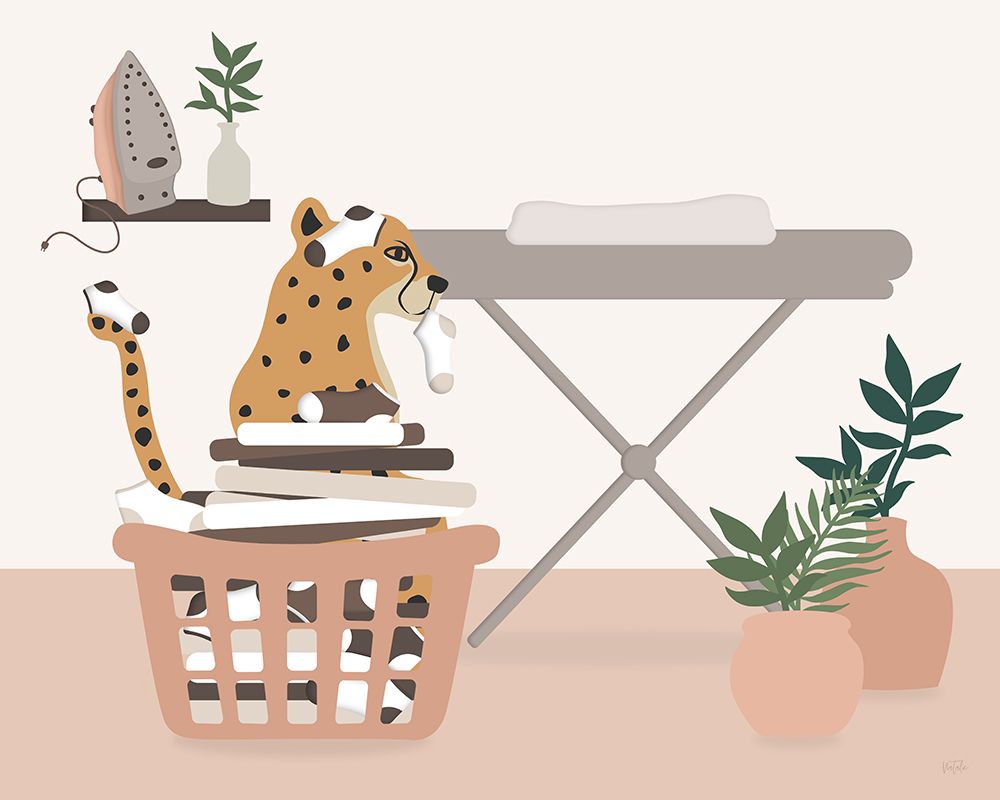 Jungle Laundry I art print by Natalie Carpentieri for $57.95 CAD