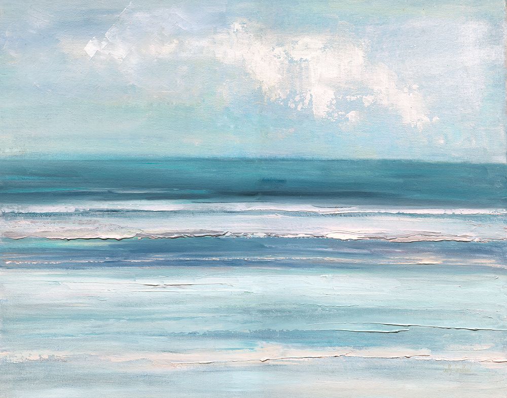 Serene Waves art print by Sally Swatland for $57.95 CAD