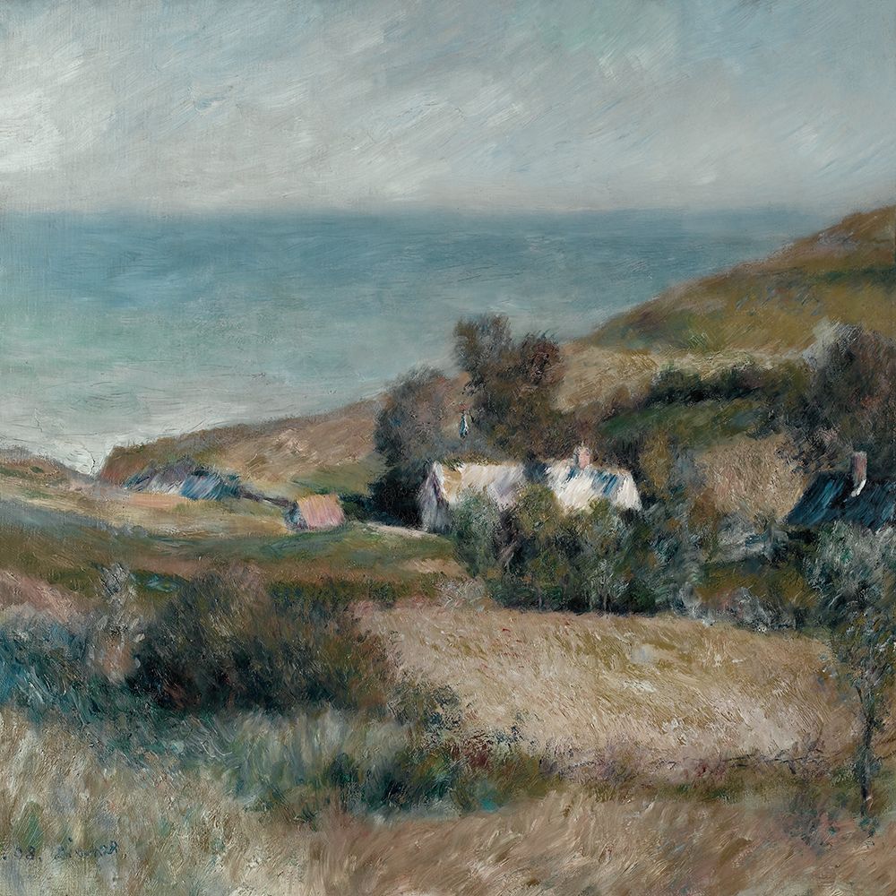 Seacoast Near Wargemont art print by Auguste Renoir for $57.95 CAD