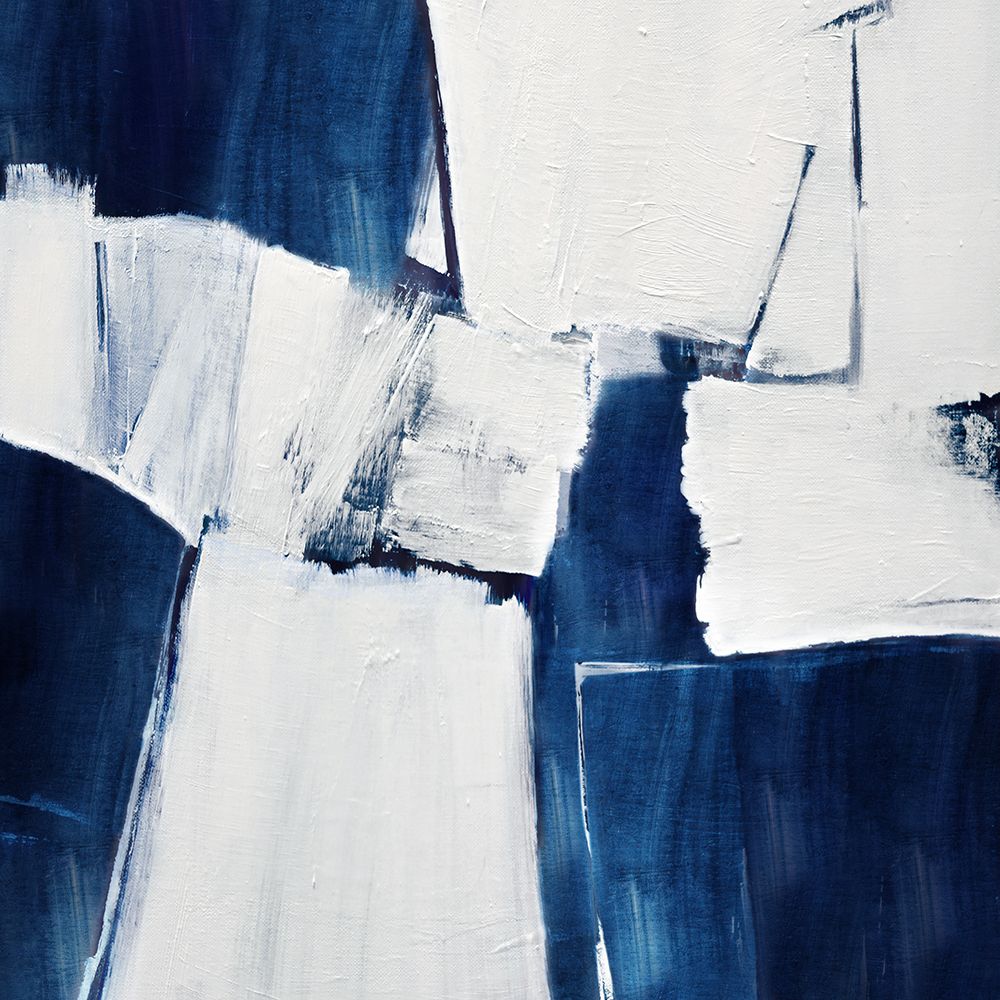 Blue Midnight Plateau art print by Judith Shapiro for $57.95 CAD
