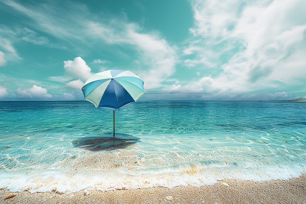 Beach Afternoon art print by CAD Design for $57.95 CAD