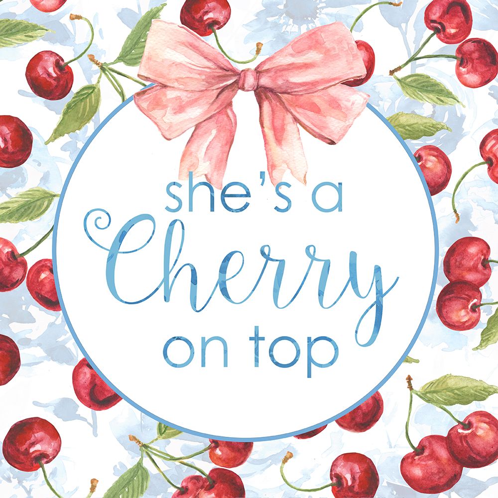 Cherry on Top art print by Carol Robinson for $57.95 CAD