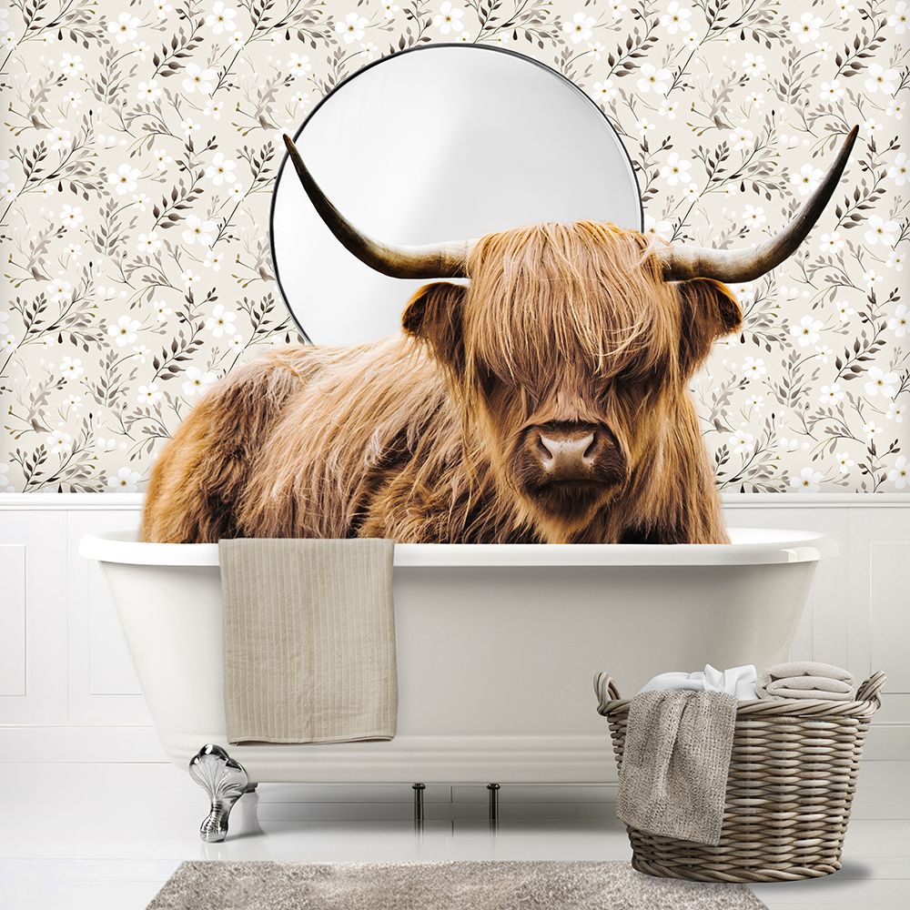 Highland Bath I art print by CAD Design for $57.95 CAD