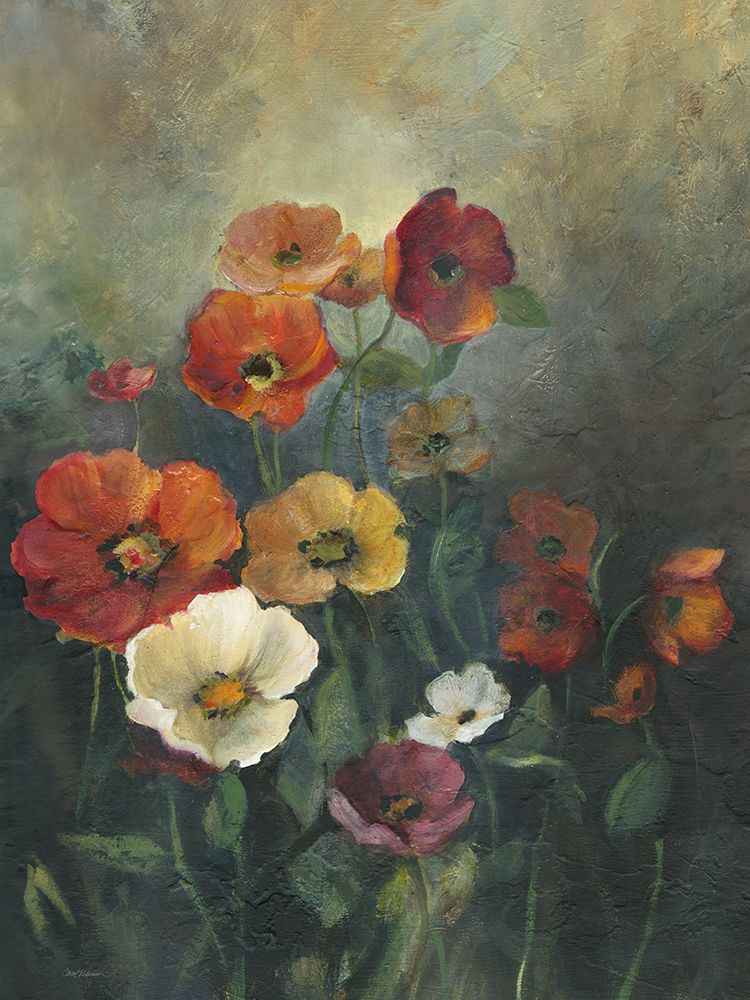 Poppies at Dawn I art print by Carol Robinson for $57.95 CAD