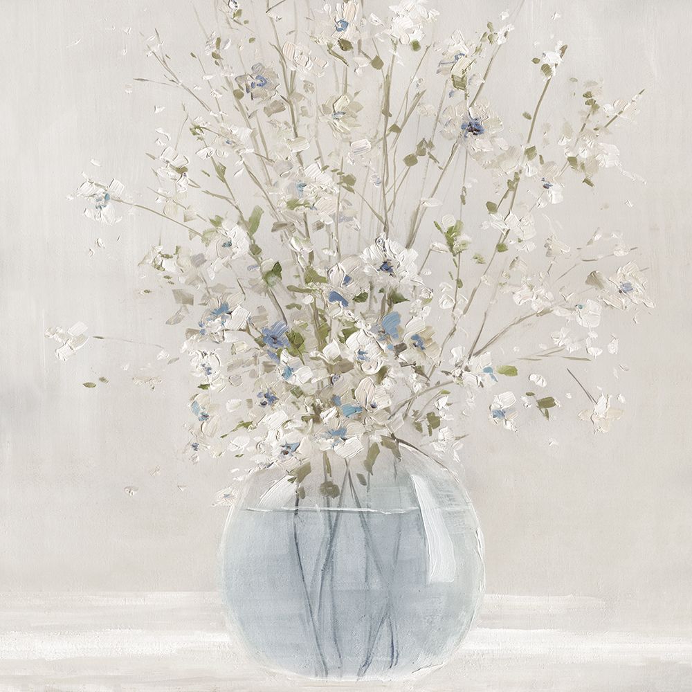 Blue Blooming Blossoms I art print by Carol Robinson for $57.95 CAD