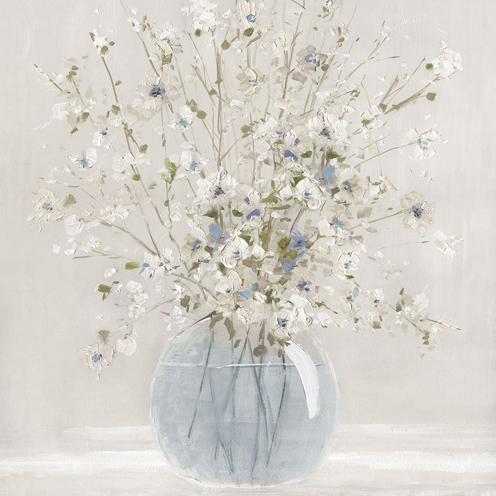 Blue Blooming Blossoms II art print by Carol Robinson for $57.95 CAD
