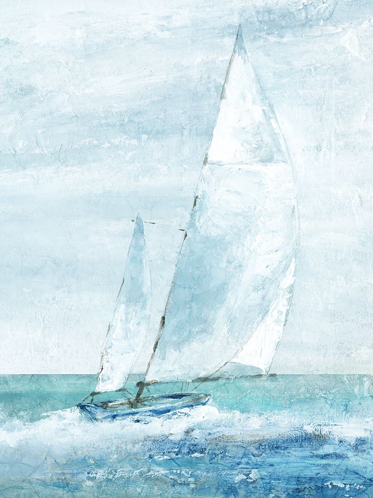 Sailing the Blue I art print by Carol Robinson for $57.95 CAD