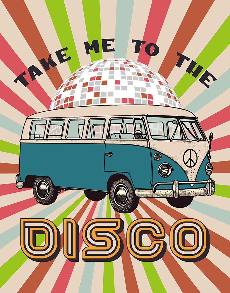 Take Me to the Disco art print by CAD Designs for $57.95 CAD