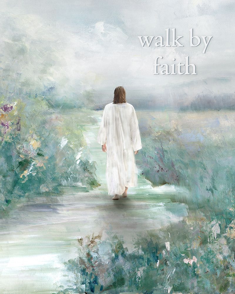 Walk by Faith art print by Sally Swatland for $57.95 CAD