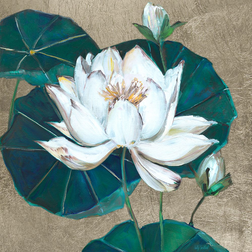 Lotus I art print by Sally Swatland for $57.95 CAD