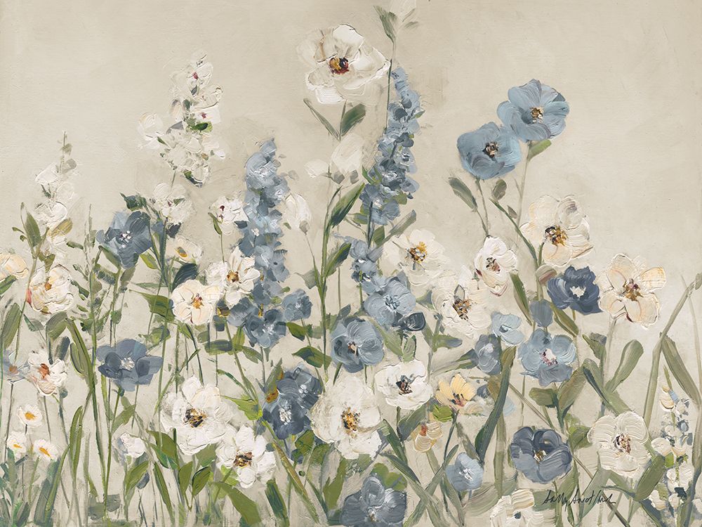 Field of Blue art print by Sally Swatland for $57.95 CAD