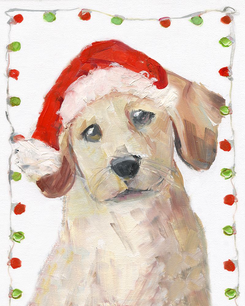 Santa Paws I art print by Sally Swatland for $57.95 CAD