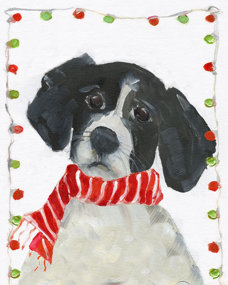 Santa Paws II art print by Sally Swatland for $57.95 CAD