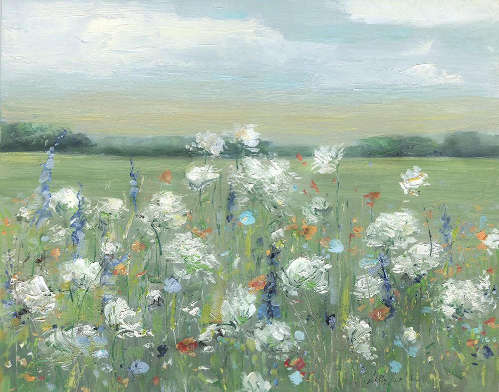 Wildflower Breeze art print by Sally Swatland for $57.95 CAD