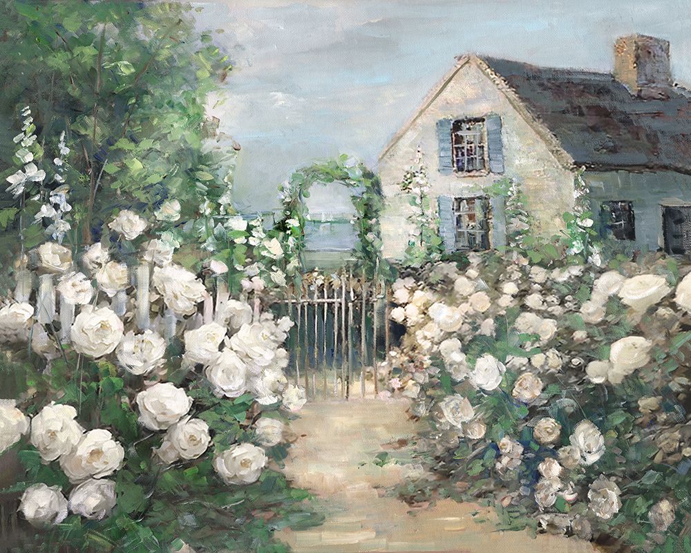 Cottage at the Coast art print by Sally Swatland for $57.95 CAD