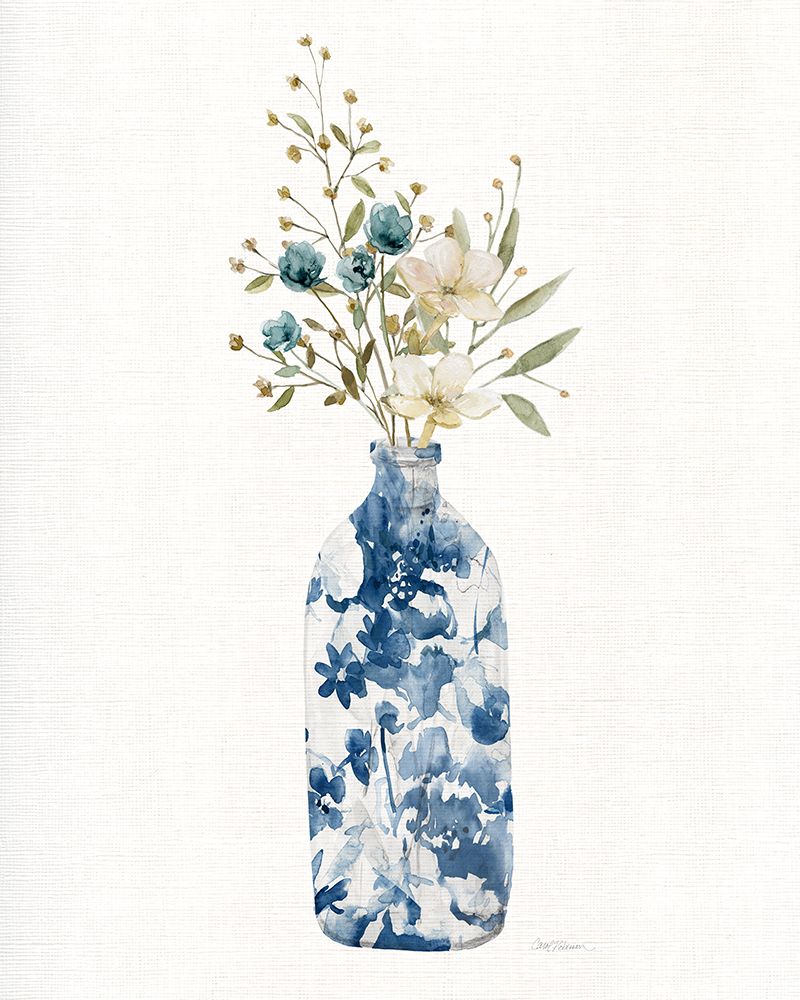 Chinoiserie Blooms I art print by Carol Robinson for $57.95 CAD