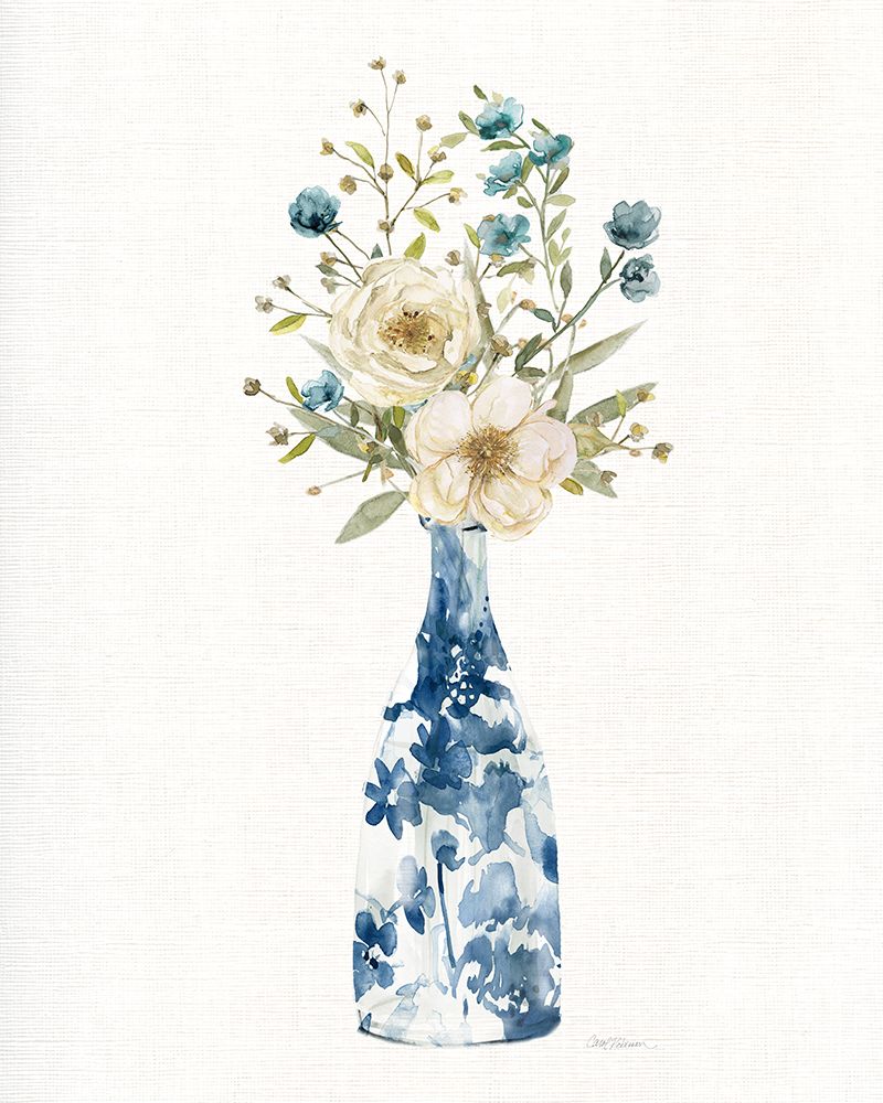 Chinoiserie Blooms II art print by Carol Robinson for $57.95 CAD