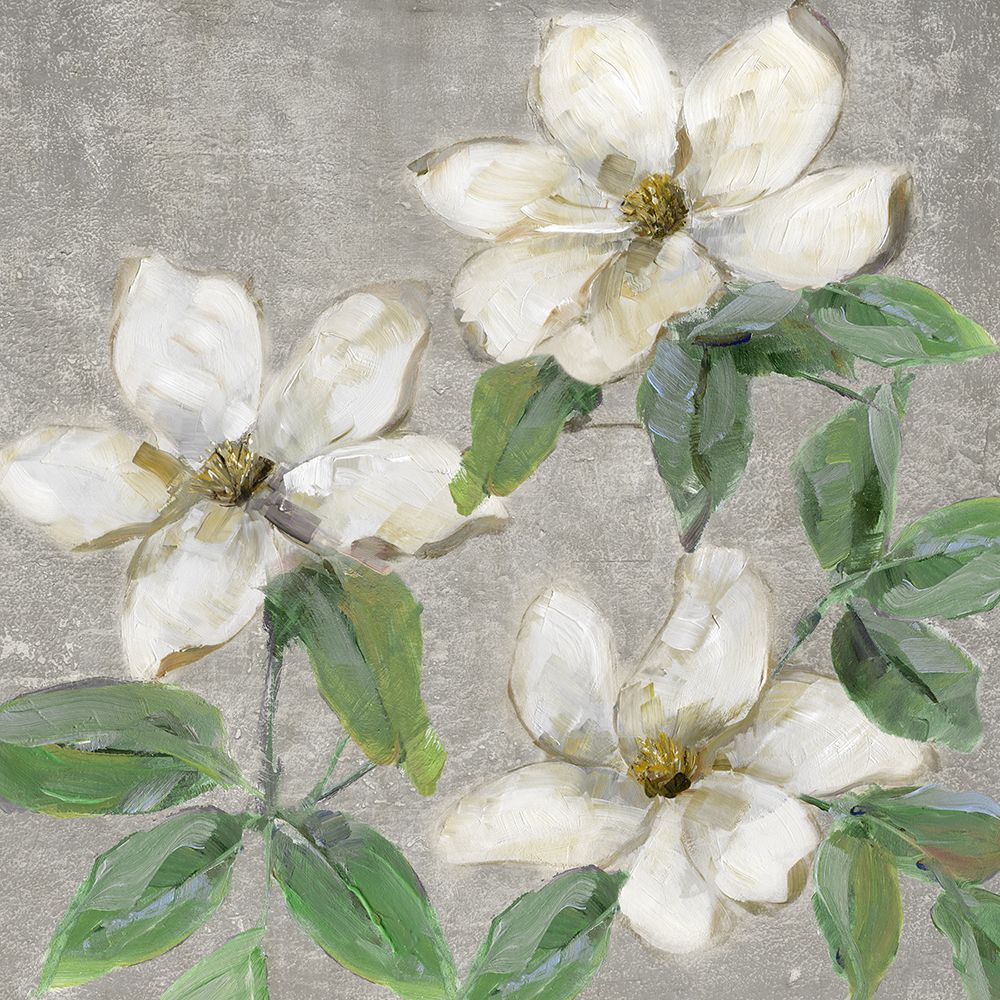 Glimmering Magnolias II art print by Sally Swatland for $57.95 CAD