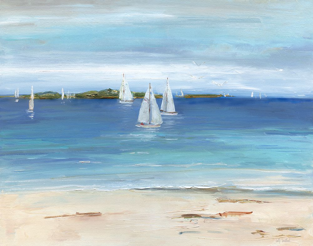 Soft Ocean Breezes art print by Sally Swatland for $57.95 CAD