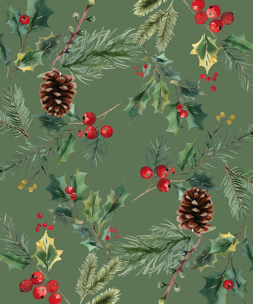Nature Green Berries art print by CAD Designs for $57.95 CAD