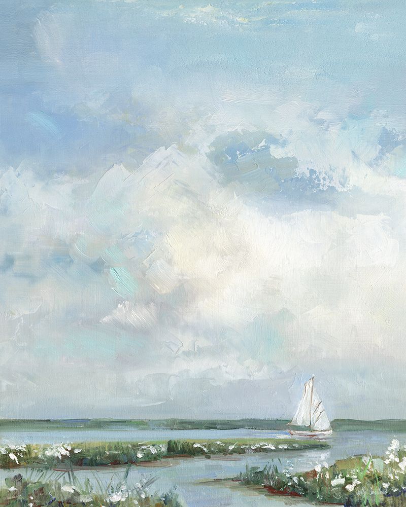 Coastal Clouds III art print by Sally Swatland for $57.95 CAD