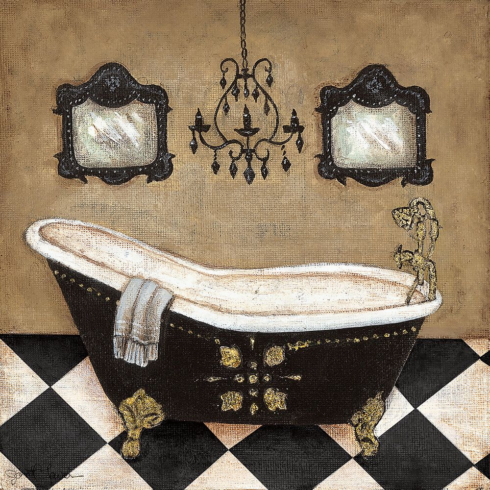 Adorned Bath II art print by Tava Studios for $57.95 CAD
