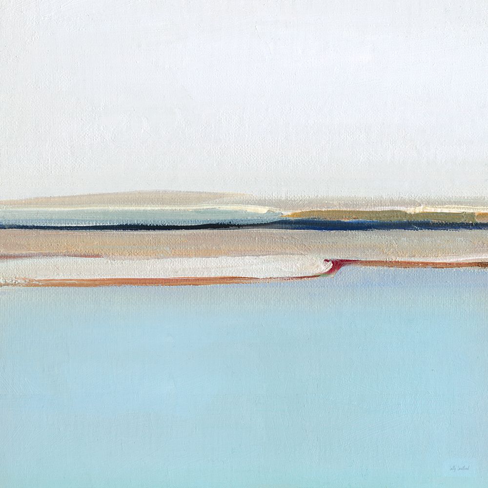 Geometric Inlet I art print by Sally Swatland for $57.95 CAD