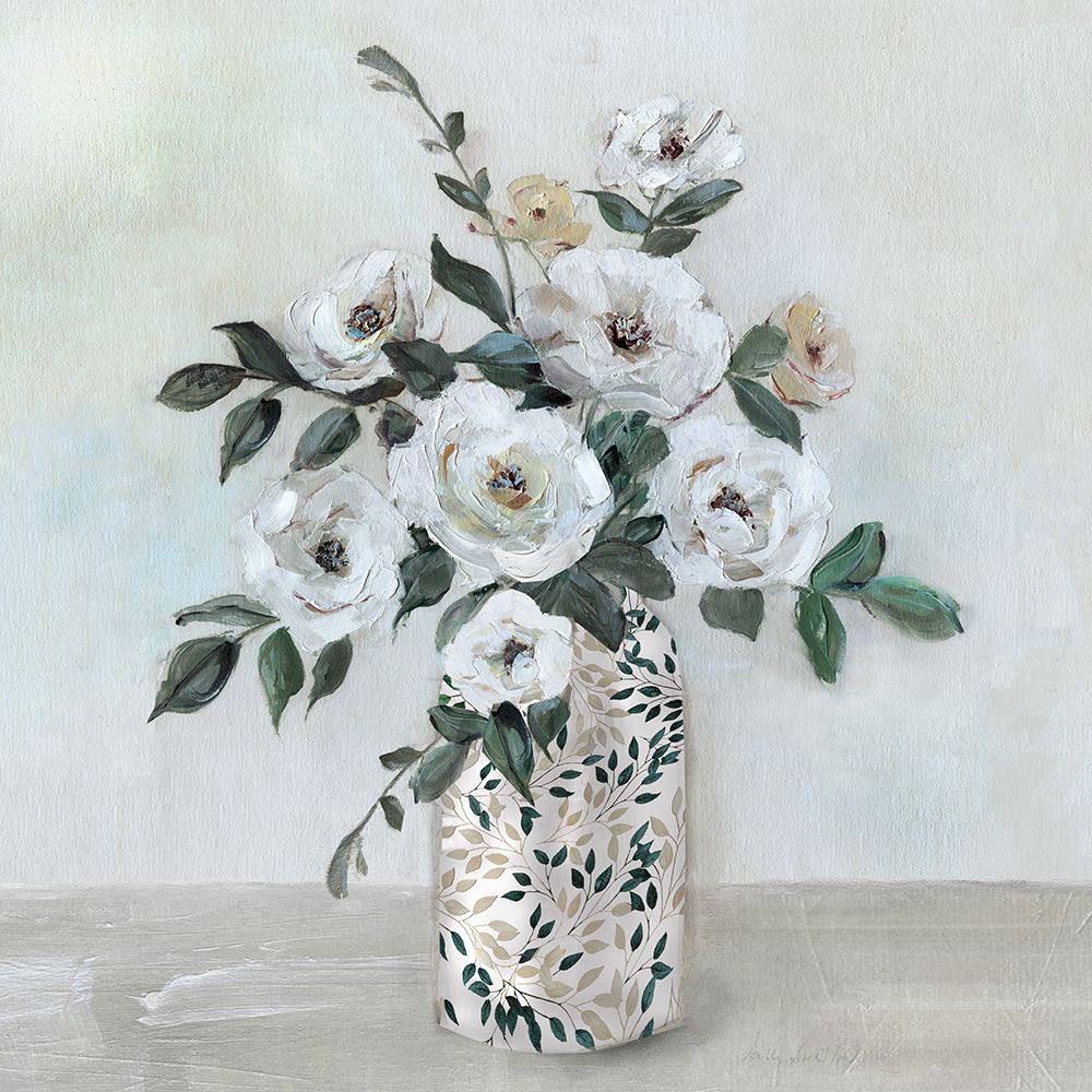 Arrangement in Cream art print by Sally Swatland for $57.95 CAD