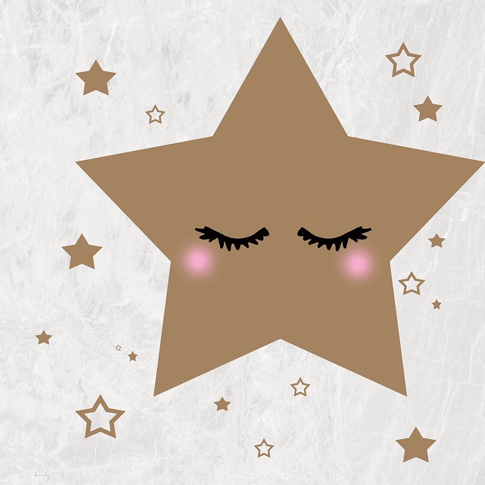 Blushing Star art print by Daniela Santiago for $57.95 CAD