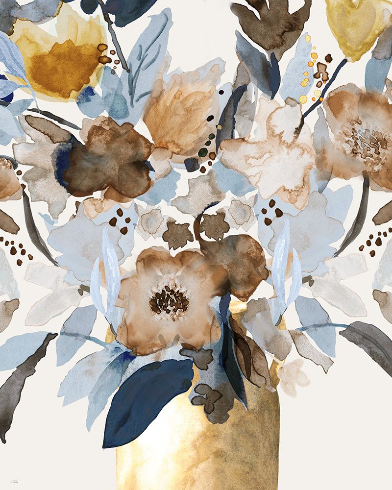 Wild Blossoms II art print by Val Rhodes for $57.95 CAD