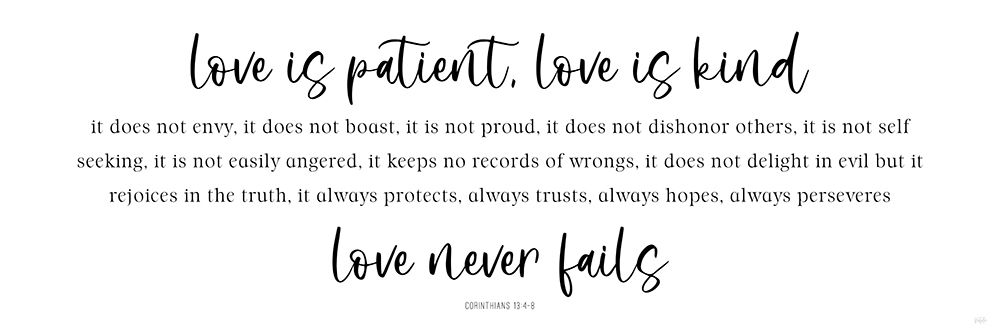 Corinthians 13 art print by Natalie Carpentieri for $57.95 CAD