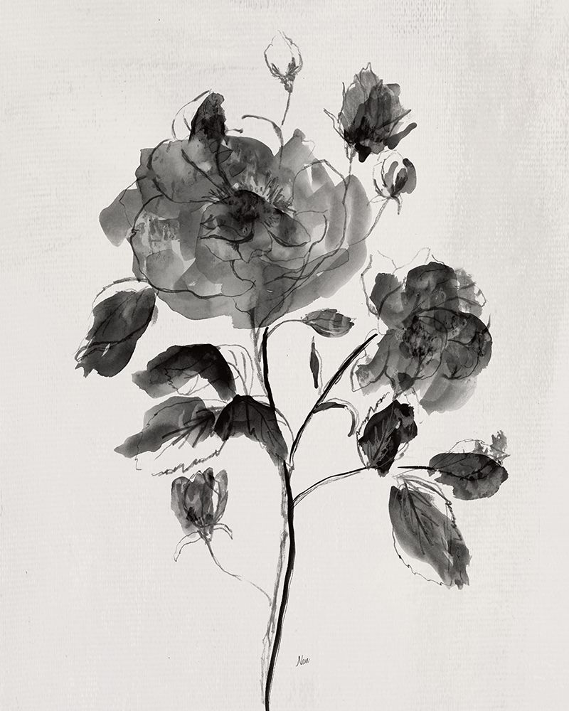 Inky Ebony II art print by Nan for $57.95 CAD
