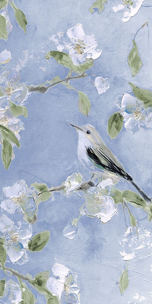 Birds and Blooms II art print by Sally Swatland for $57.95 CAD