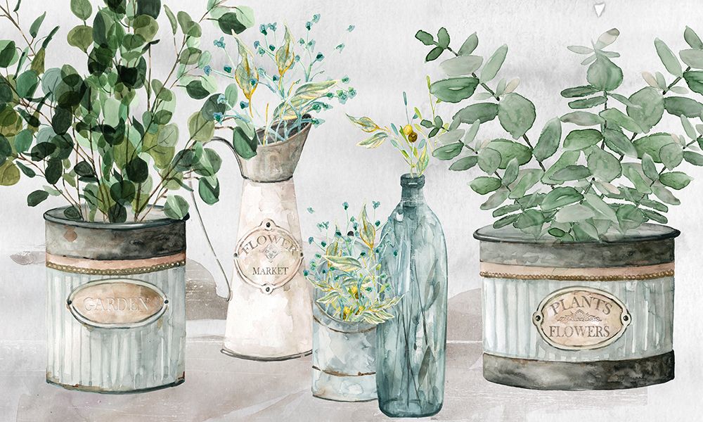 Botanical Echoes art print by Carol Robinson for $57.95 CAD