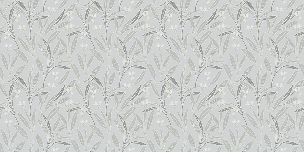 Tonal Leaves and Buds art print by CAD Design for $57.95 CAD