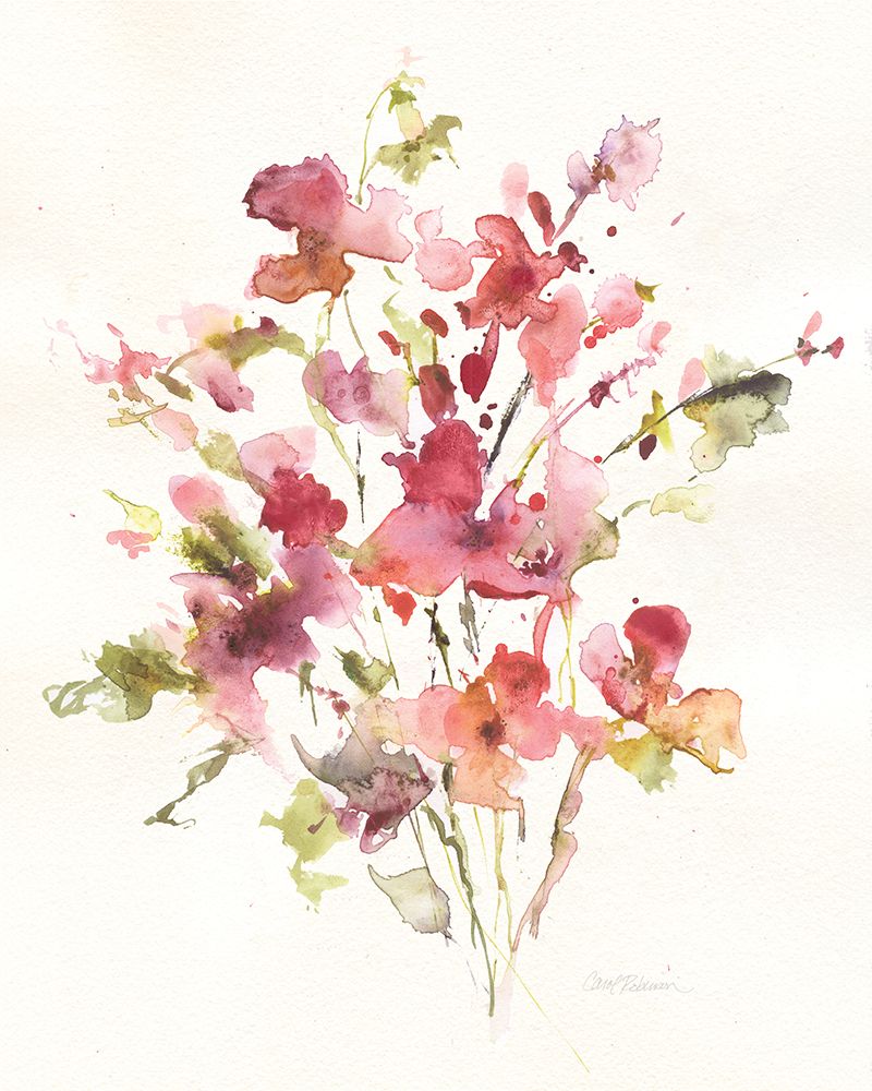 Pink Petals II art print by Carol Robinson for $57.95 CAD