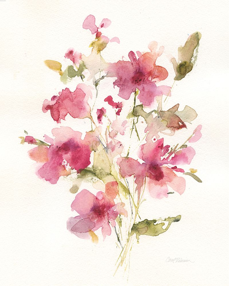 Pink Petals III art print by Carol Robinson for $57.95 CAD