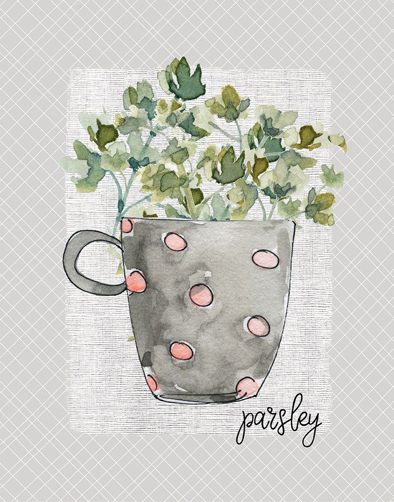Herbs And Wildflowers Parsley art print by Livi Finn for $57.95 CAD