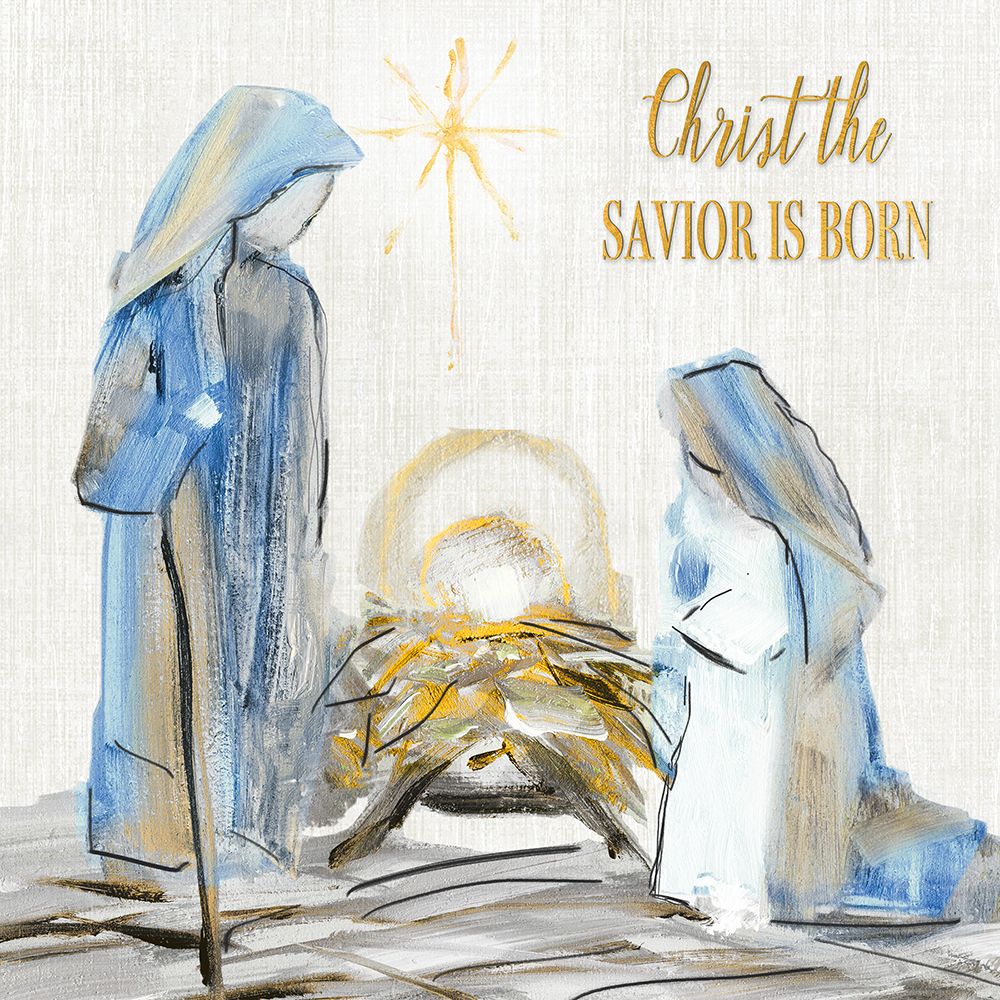 Christ the Savior is Born art print by Sally Swatland for $57.95 CAD