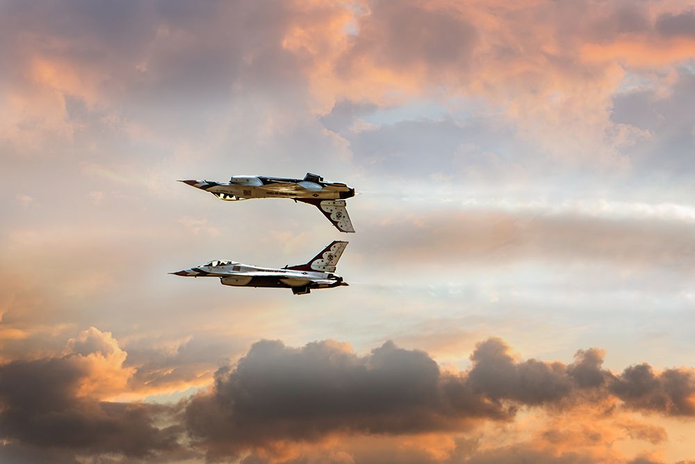 Dual Thunderbirds art print by Superstock Partners LLC for $57.95 CAD