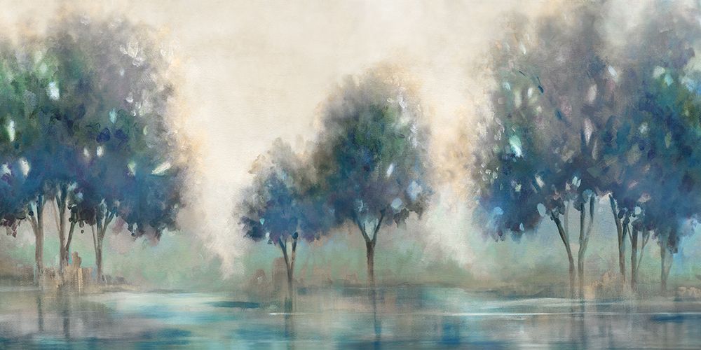Blue Lakeside art print by Carol Robinson for $57.95 CAD