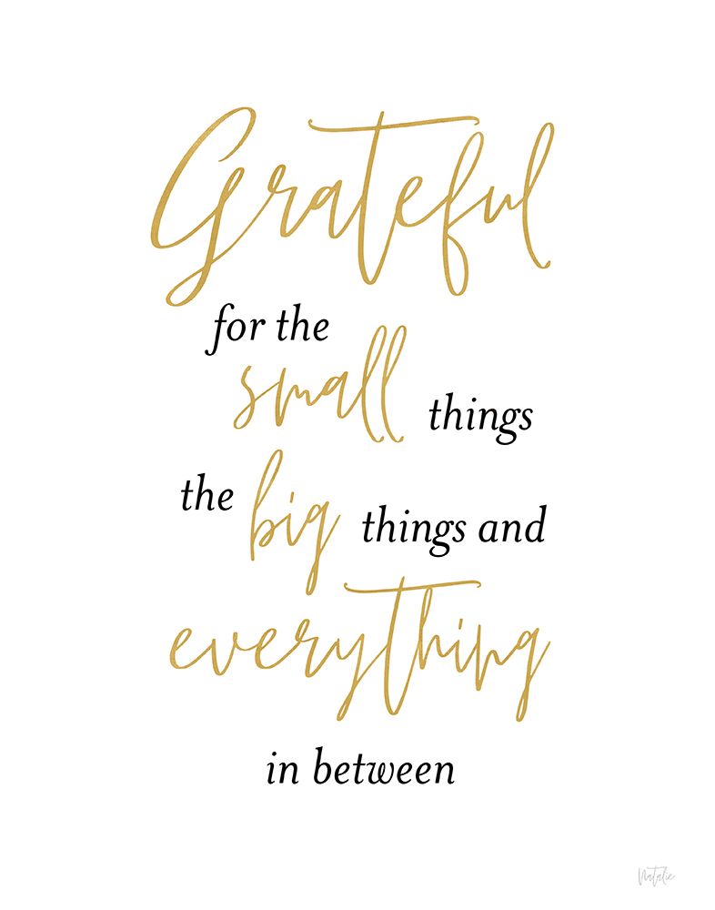 Grateful for Everything art print by Natalie Carpentieri for $57.95 CAD